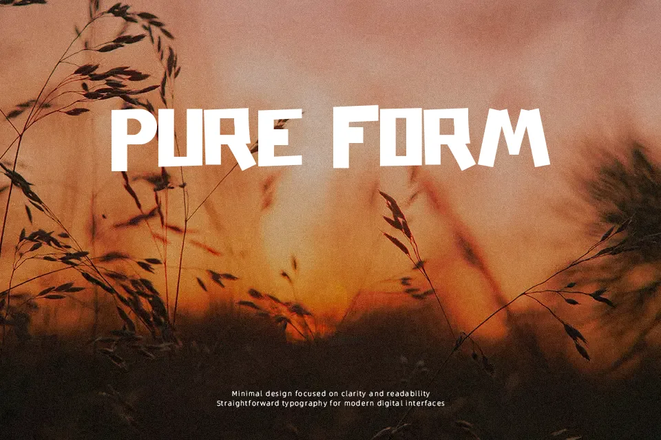 Ultramoon Font Font Preview for Friendly Poster