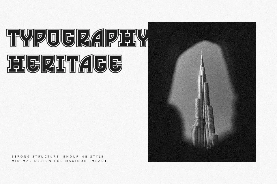 Ultras Barcino Font Font Preview for Retro Headline