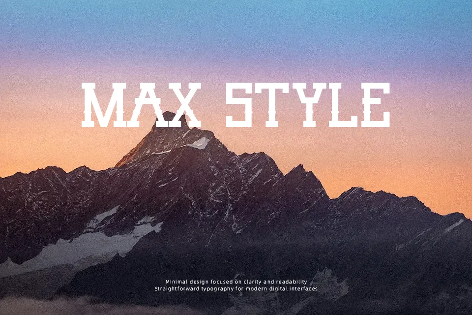 Umar Font Font Preview for Packaging