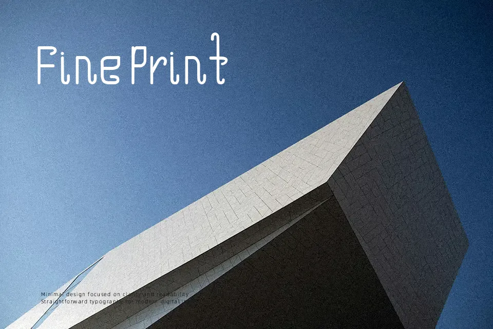 Umbrella Font Decorative Font Preview for Packaging
