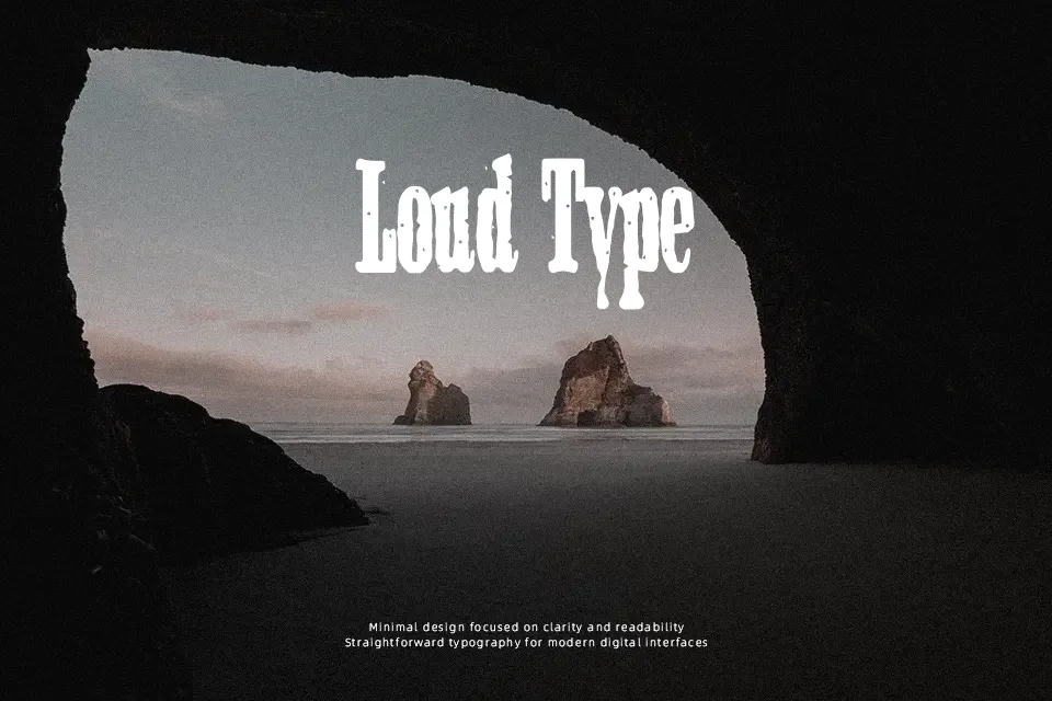 Unchained Font Font Preview for Poster