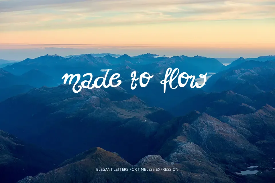 Unchanged Thoughts Font Font Preview for Playful Branding