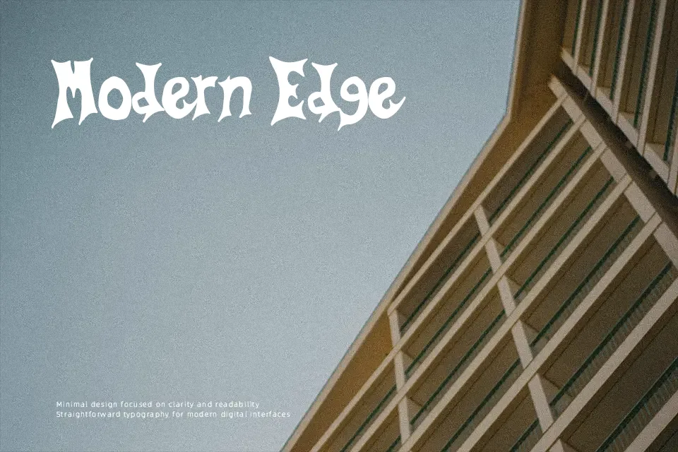 Under World Font Decorative Font Preview for Halloween