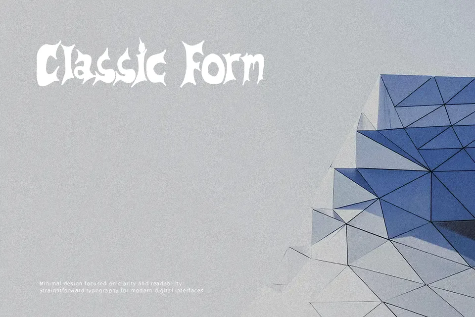 Under World Font Font Preview for Dramatic Headline