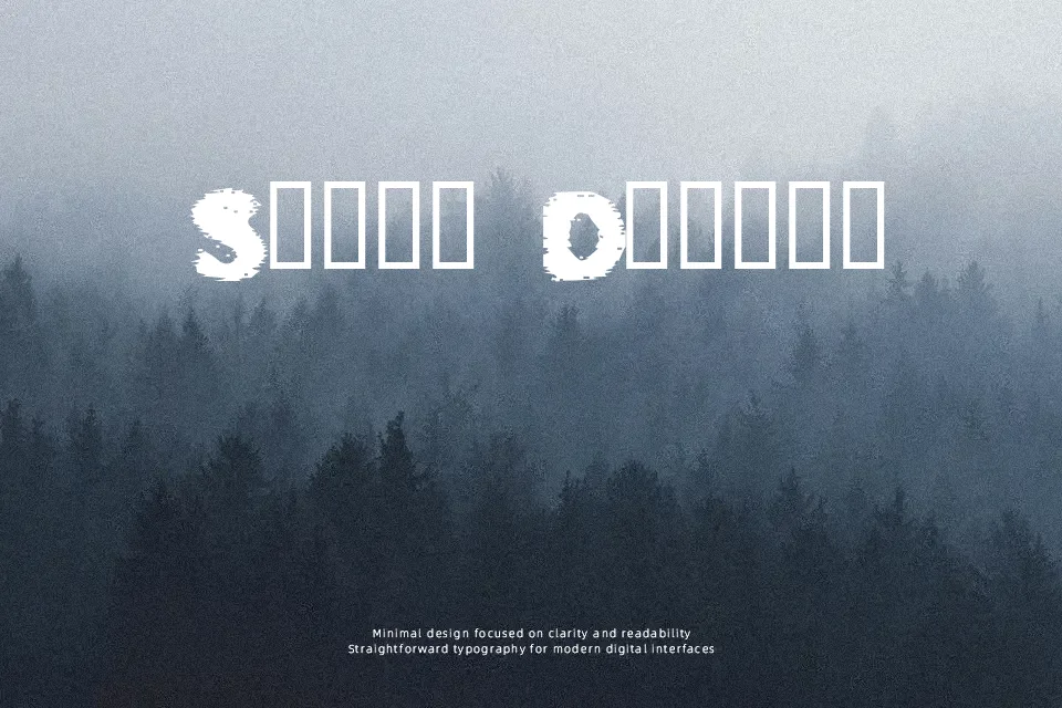 Undertow Font Font Preview for Grunge Music