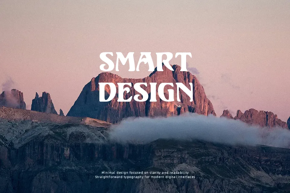 Unicorn Font Font Preview for Retro Packaging