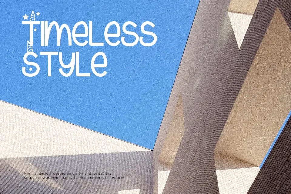 Unicorn Magic Font Font Preview for Cute Headline