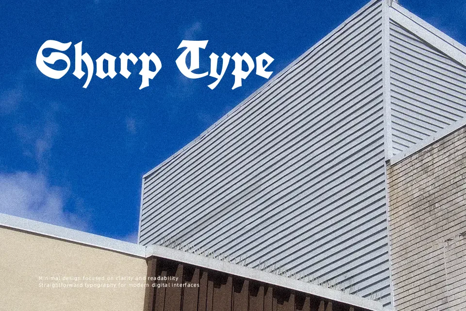 UnifrakturCook Font Font Preview for Ancient Poster