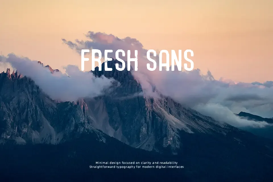 Union Agrochem Font Font Preview for Grunge Mood