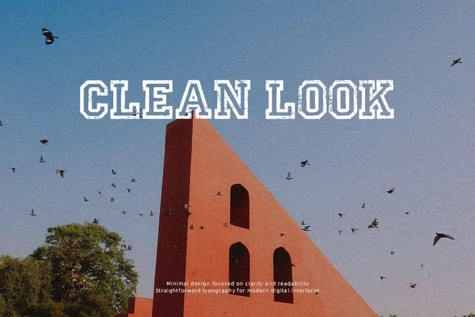 Universidad Font Decorative Font Preview for Packaging