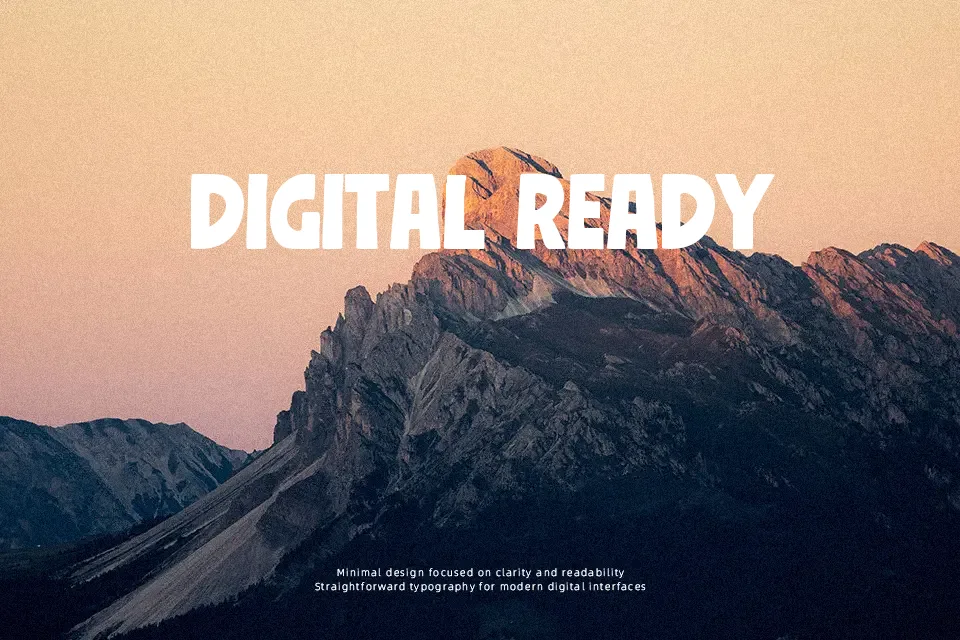 Unleash Font Font Preview for Friendly Mood