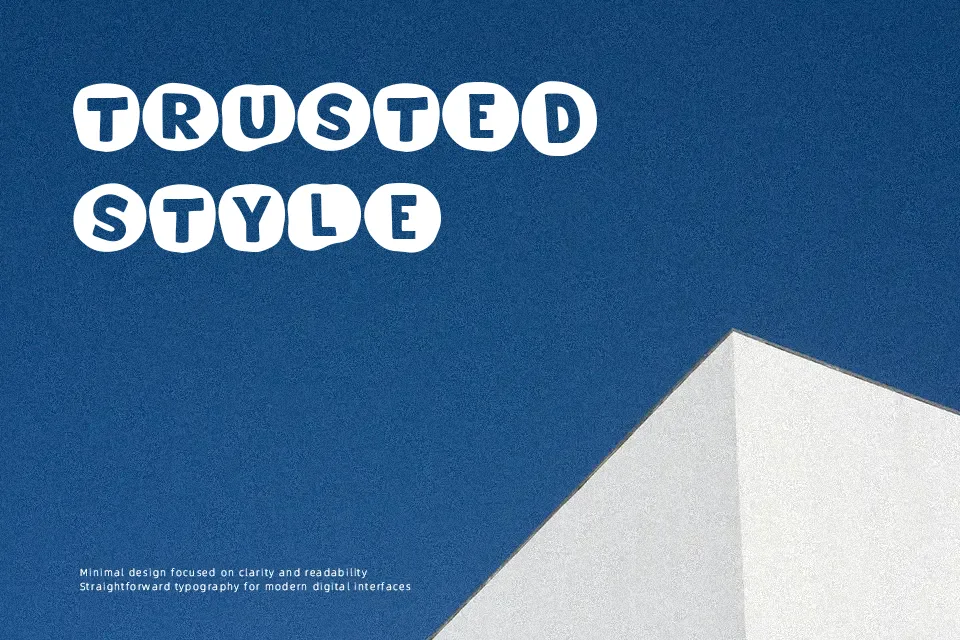 Unround Font Font Preview for Dynamic Logo
