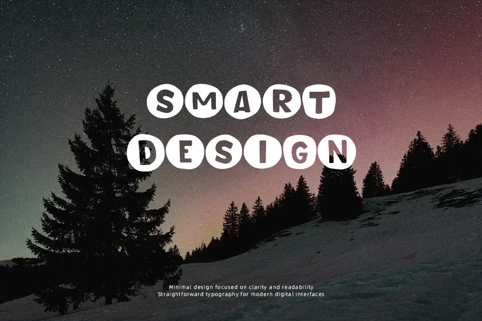 Unround Font Font Preview for Logo