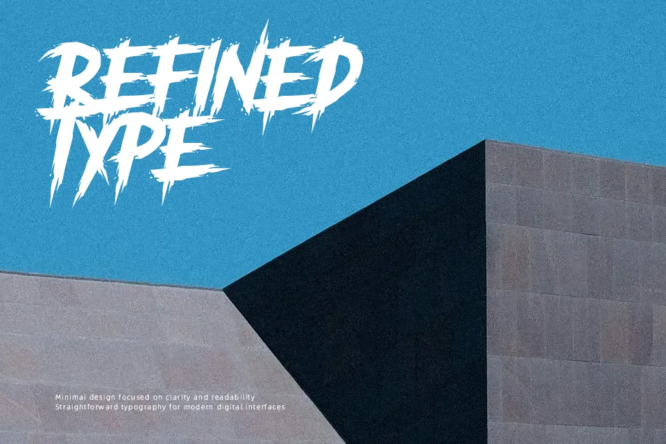 Unthinkers Font Display Font Preview for Headline
