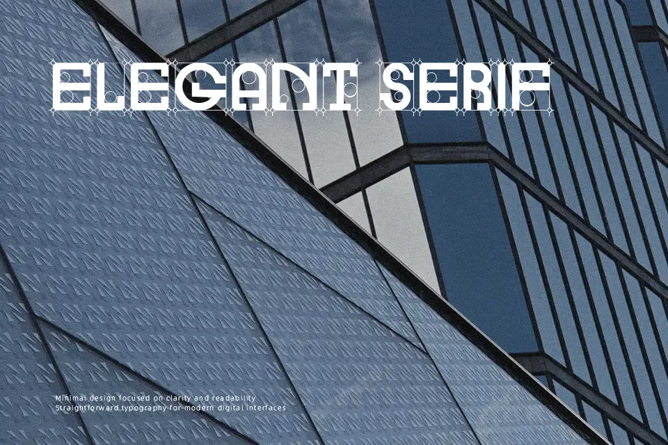 Untitled Font Geometric Font Preview for Headline