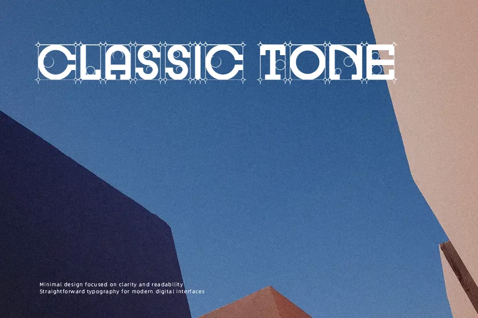 Untitled Font Font Preview for Tech Branding