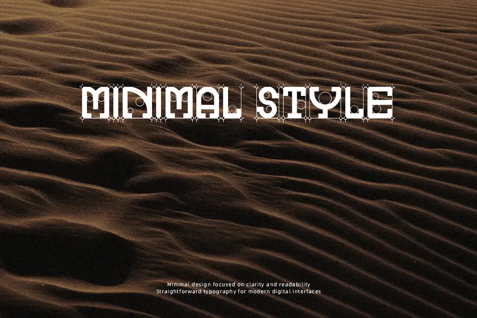 Untitled Font Geometric Font Preview for Branding