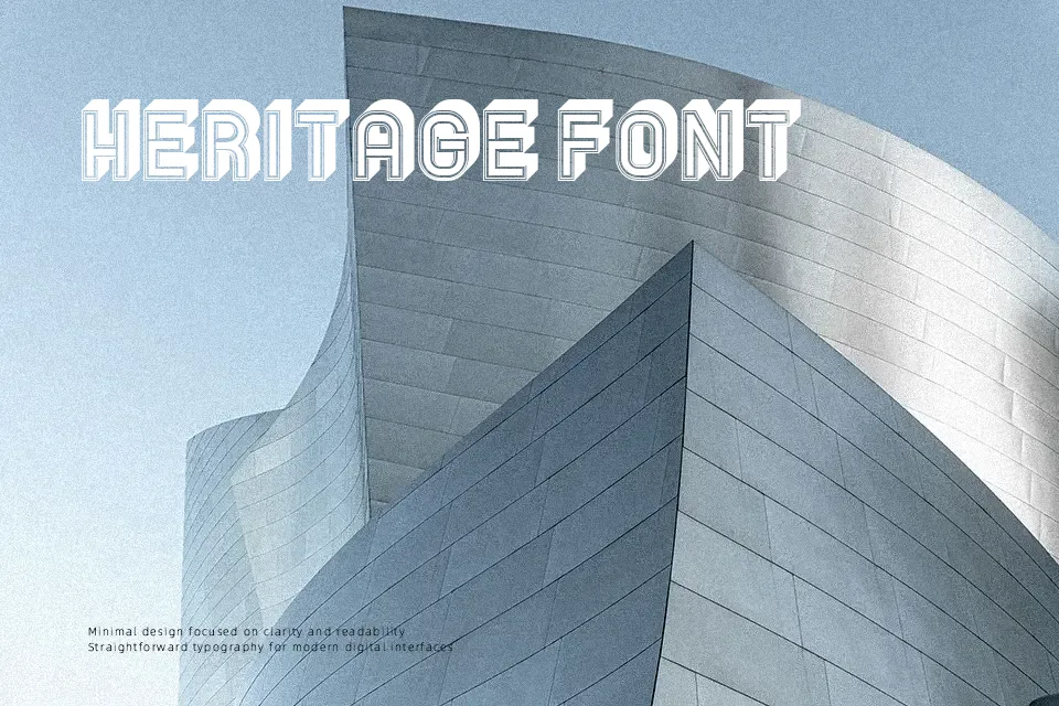 Ural Font Decorative Font Preview for Packaging