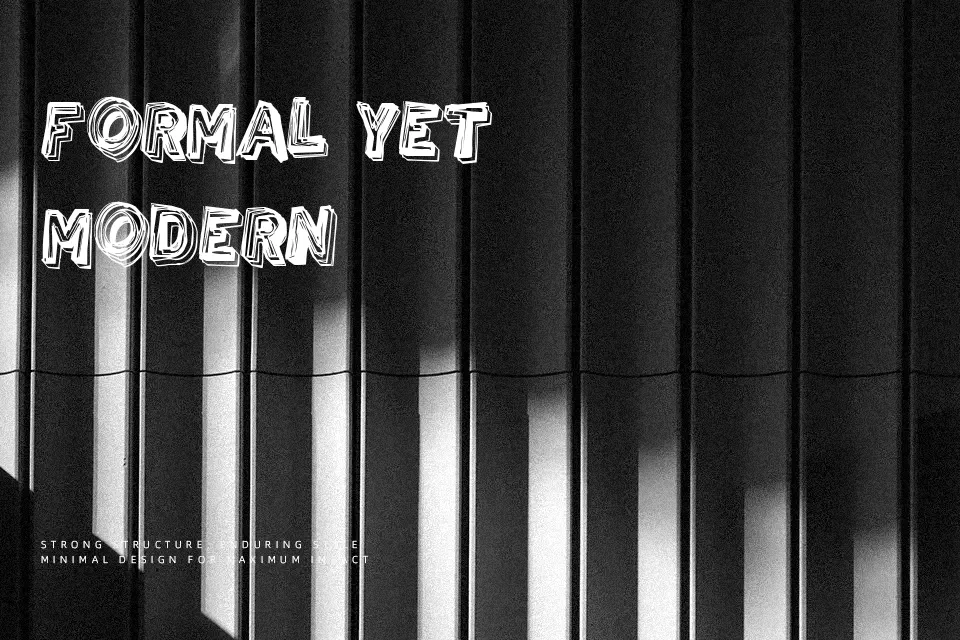 Urban Brigade Font Font Preview for Bold Headline