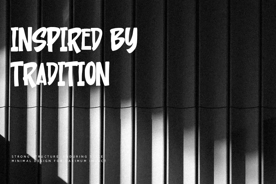 Urban Pollution Font Font Preview for Poster