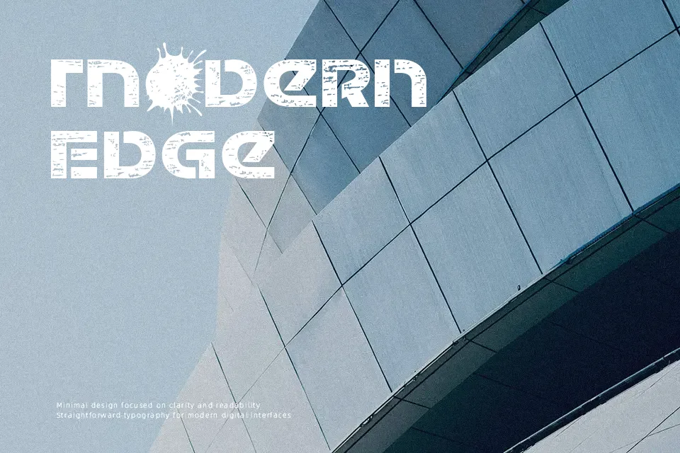 Urban Tribe Font Font Preview for Poster