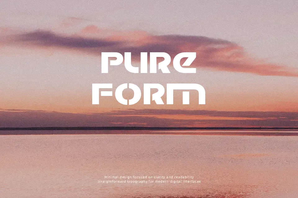 Urban Tribe Font Geometric Font Preview