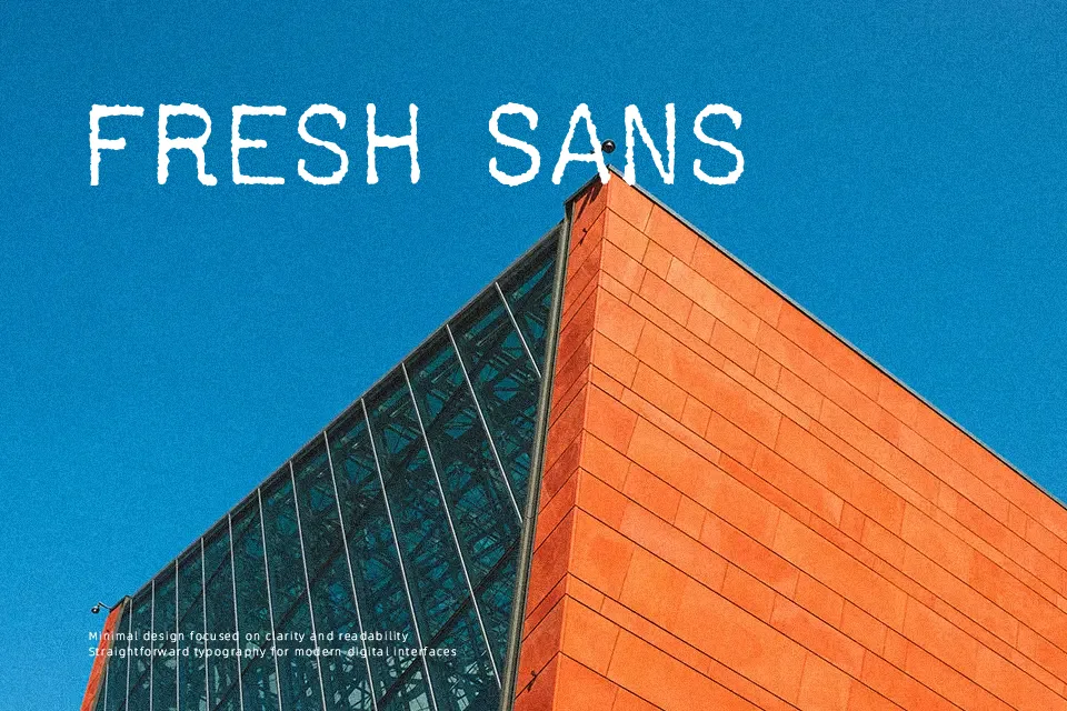 USIS 1949 Font Monospace Font Preview for Packaging