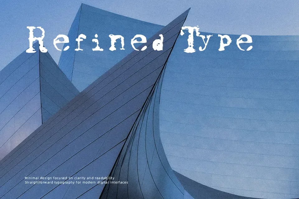 UWJack8 Font Font Preview for Classic Headline