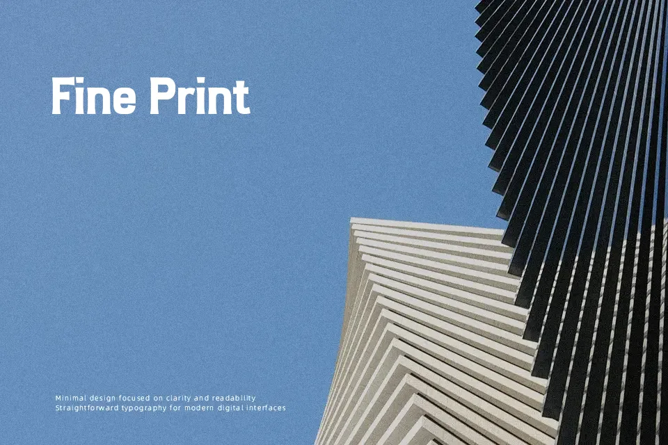 Vaguard Basic Font Font Preview for Poster