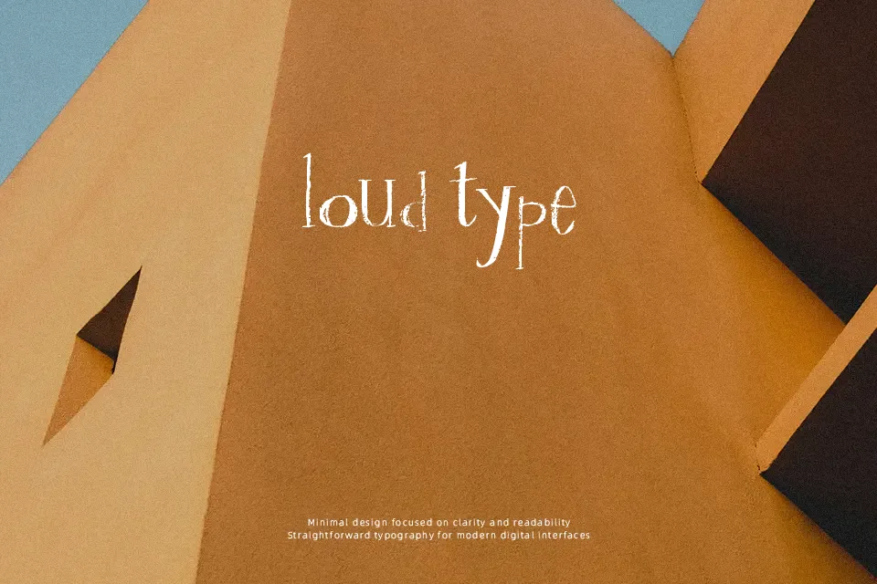 Value Stamp Font Display Font Preview for Packaging