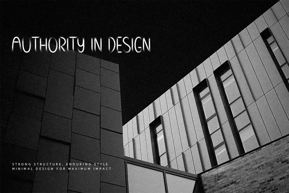Vampir Font Font Preview for Dramatic Headline