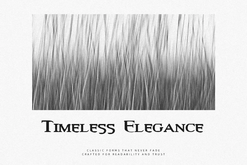 Vampire Revised Font Serif Font Preview for Poster