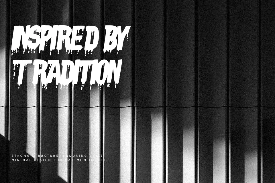 Vampyrish ABC Font Font Preview for Dark Headline