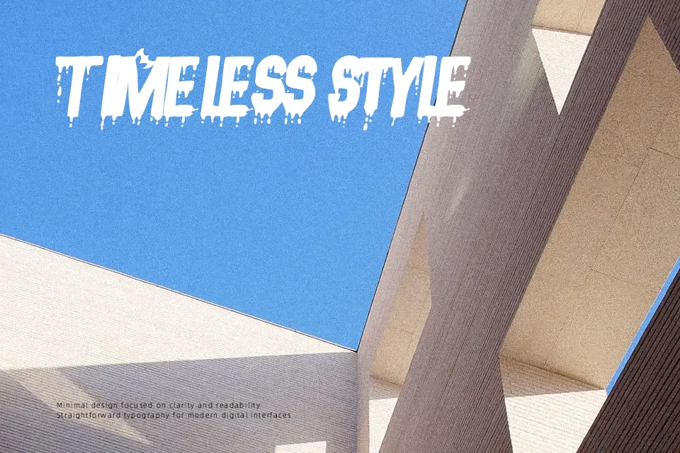 Vampyrish ABC Font Font Preview for Dramatic Poster