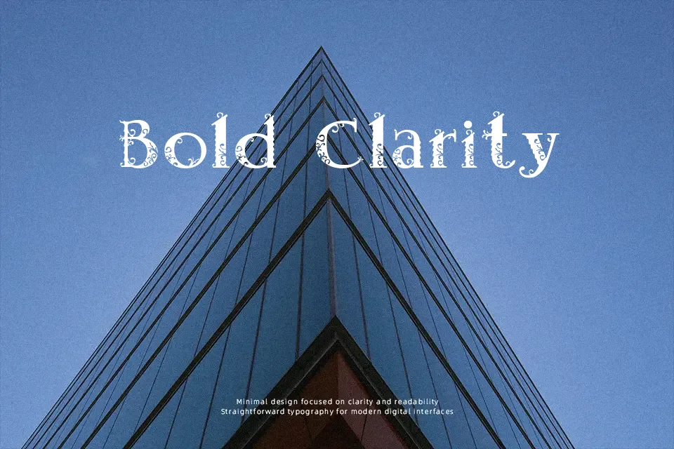 Vanessa Font Decorative Font Preview for Branding
