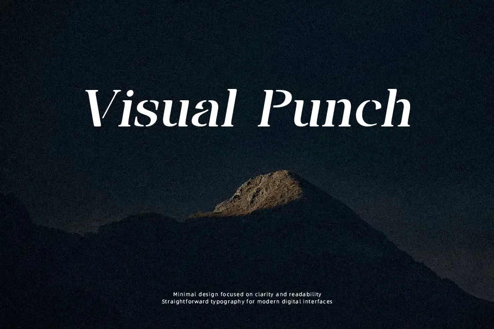 Vangba Font Stencil Font Preview for Packaging