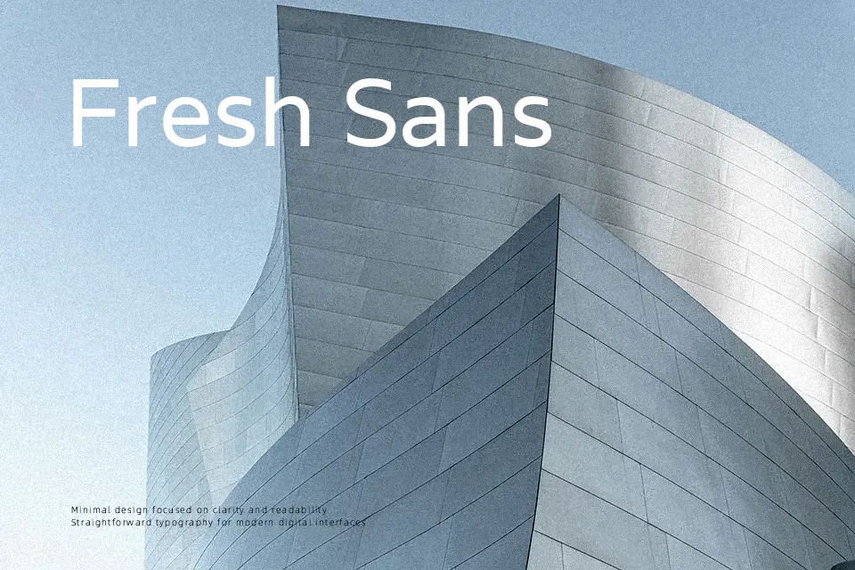 Varela Font Font Preview for Minimal Website
