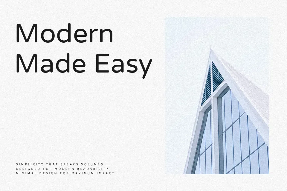 Varela Round Font Font Preview for Modern Headline
