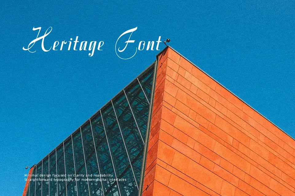 Variante Initials Font Calligraphy Font Preview for Invitation