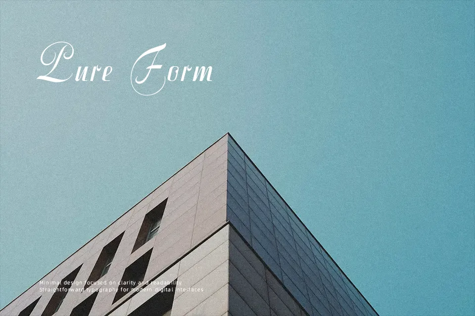 Variante Initials Font Font Preview for Vintage Branding
