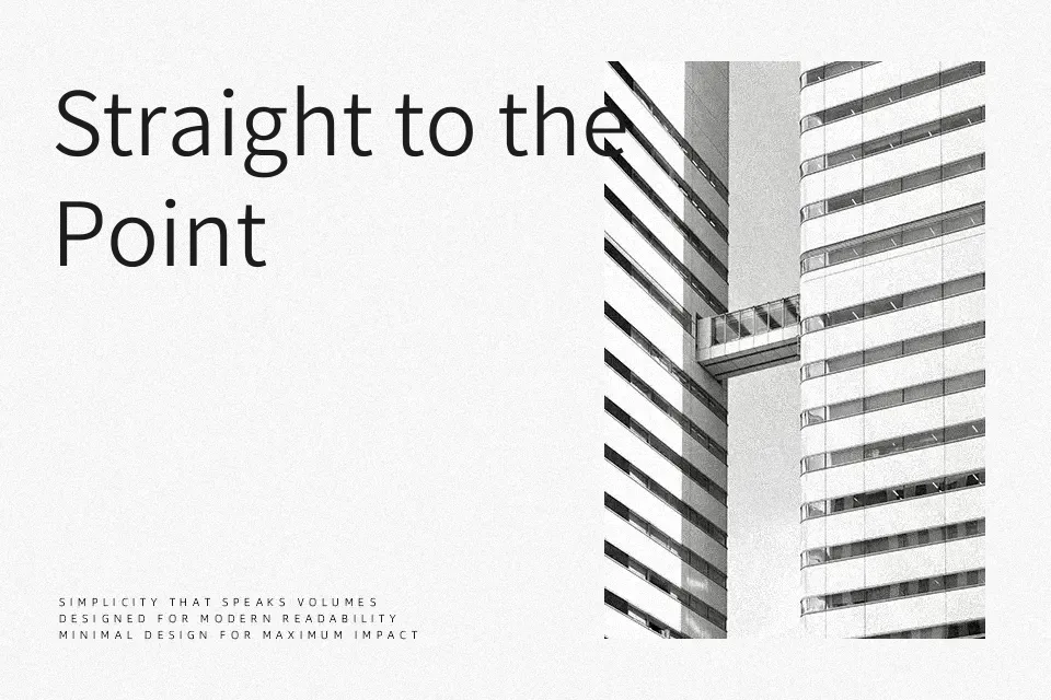 Varta Font Font Preview for Calm Mood