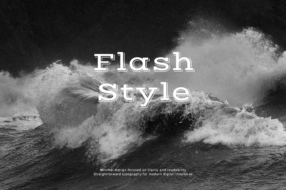 Vast Shadow Font Font Preview for Western Mood