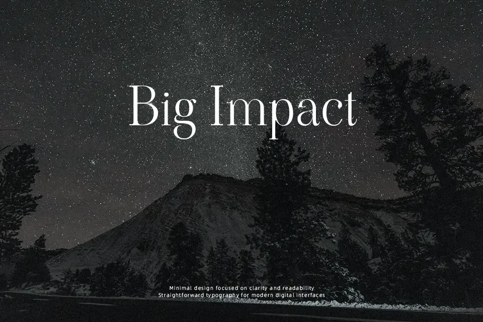 Viaoda Libre Font Font Preview for Elegant Headline