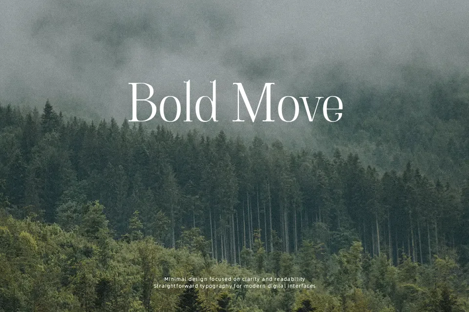 Viaoda Libre Font Serif Font Preview for Poster