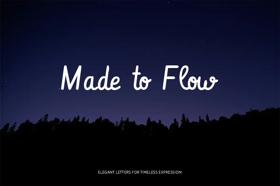 Vibur Font Font Preview for Playful Poster