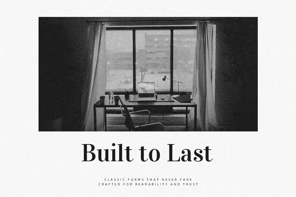 Vidaloka Font Font Preview for Professional Mood