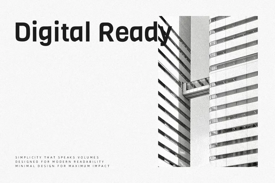 Viga Font Sans Serif Font Preview for Advertising