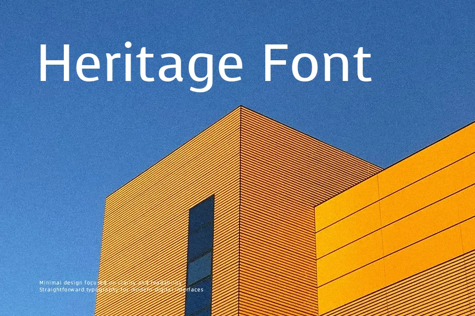 Voces Font Sans Serif Font Preview for Headline