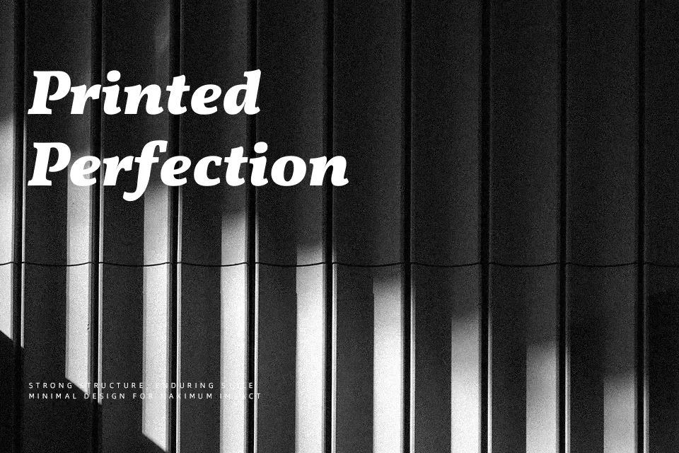 Vollkorn Font Font Preview for Serious Mood