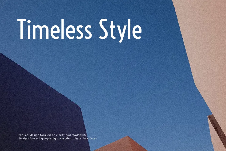 Voltaire Font Geometric Font Preview for Website